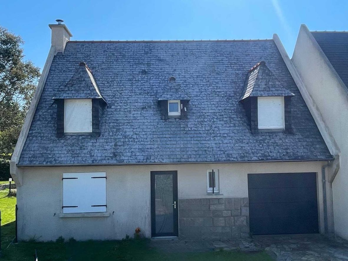nettoyage toiture Landivisiau Brest