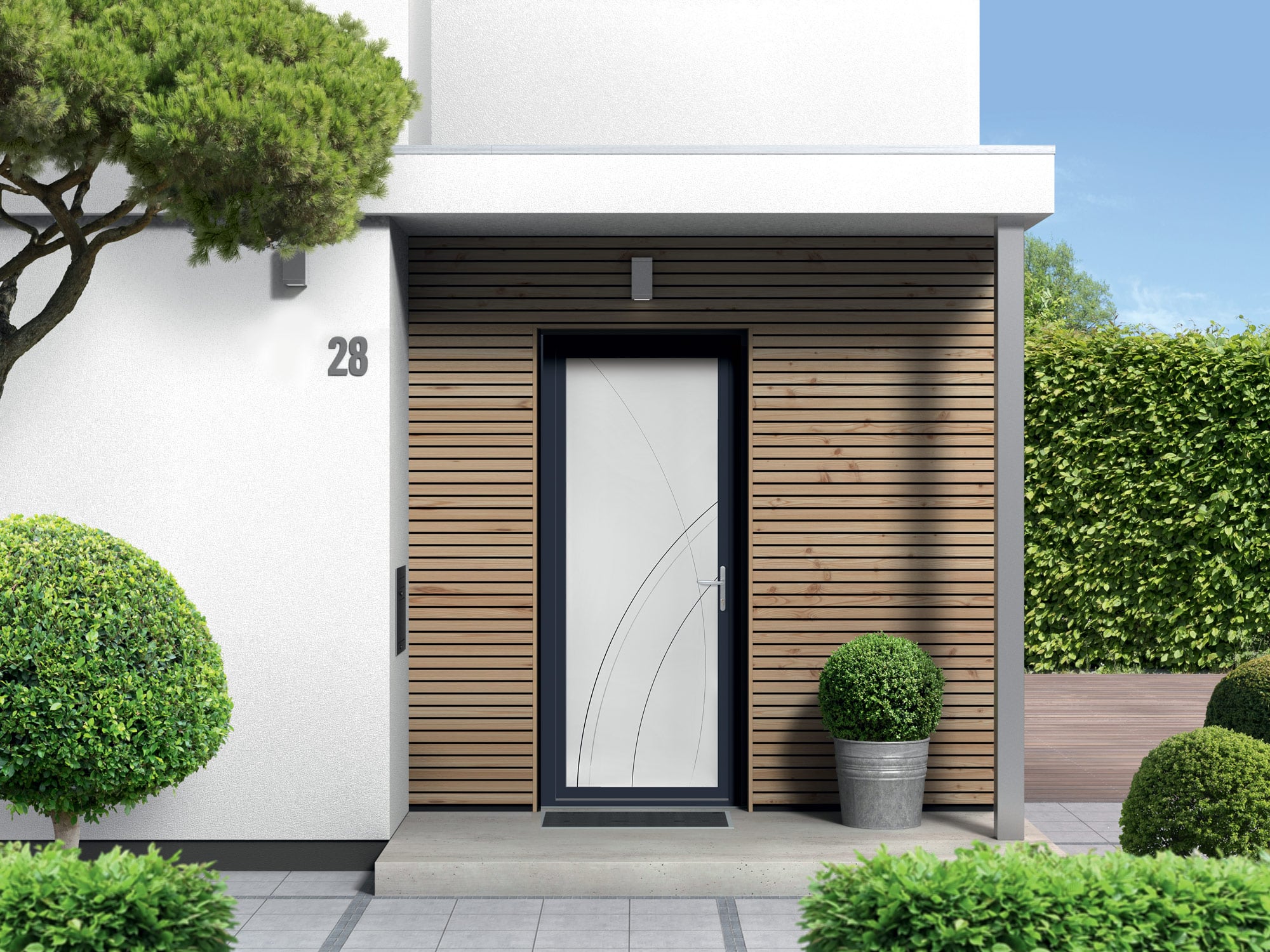 Menuiserie Porte Entrée - Eco Trait’Toit