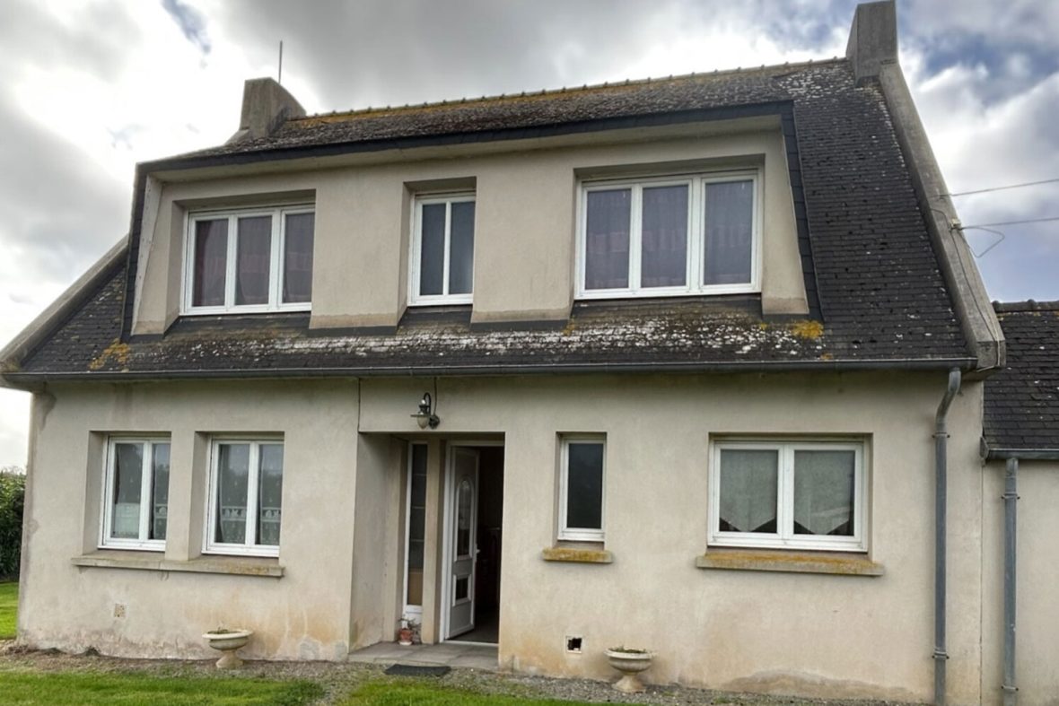 nettoyage hydrofugation toiture maison Concarneau