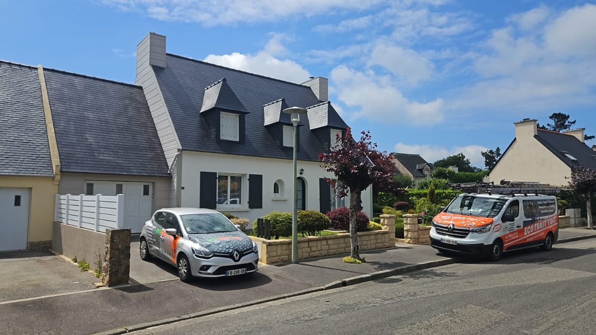 eco trait 'toit hydrofuge toiture Plougastel-daoulas