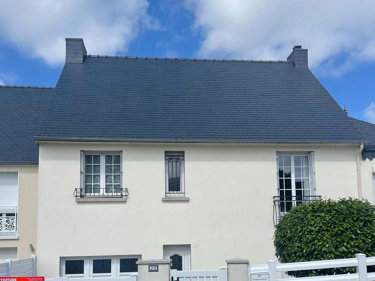 nettoyage hydrofuge toiture Plouzané