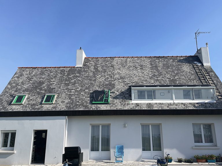 Nettoyage toit Landivisiau près de Morlaix