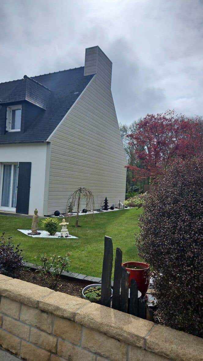 Nettoyage hydrofuge toiture rénovation toiture avant après eco trait' toit Nettoyage hydrofuge toiture rénovation toiture